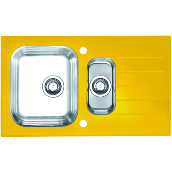 Мойка для кухни Alveus Glassix 20 желтый фото