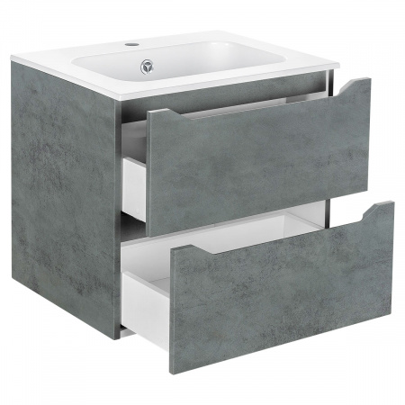 Тумба под раковину Vincea Norma VMC-2N600BT 60 см бетон фото