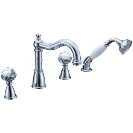 Смеситель на борт ванны Boheme Brillante 393 фото