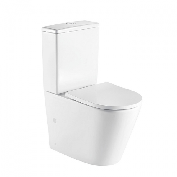 Унитаз напольный CeramaLux 2179 с сиденьем soft close фото