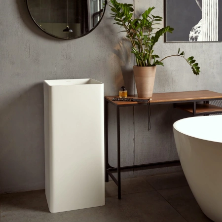 Напольная раковина Montebianco Torre 400 13011 40x40 фото