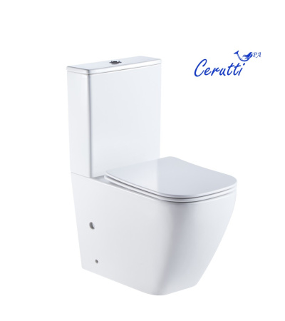 Унитаз напольный Cerutti SPA Mimi CT8707 с сиденьем фото