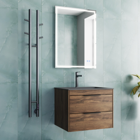 Электрический полотенцесушитель Vincea VTD-1D2GE 25х130 графит, таймер фото