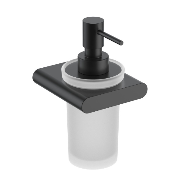 Дозатор для жидкого мыла Timo Luiro 18439/03 черный матовый фото