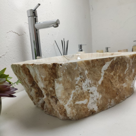 Накладная раковина из оникса Erozy BL EO-01307 (62*43*14) фото