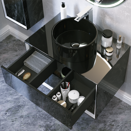 Тумба под раковину Jorno Charm Cha.01.85/P/Bm фото