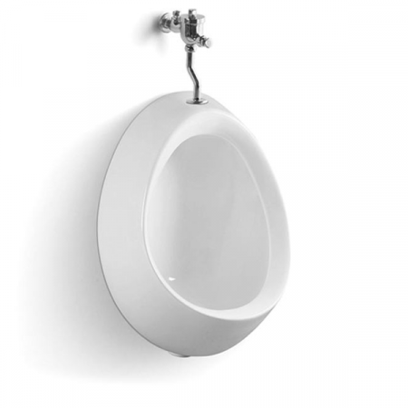 Писсуар кнопочный CeramaLux Х545P слив в стену фото