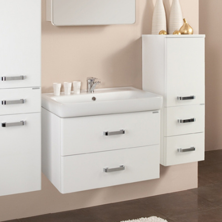 Тумба под раковину Акватон Америна 80 1A137701AM010 белая фото