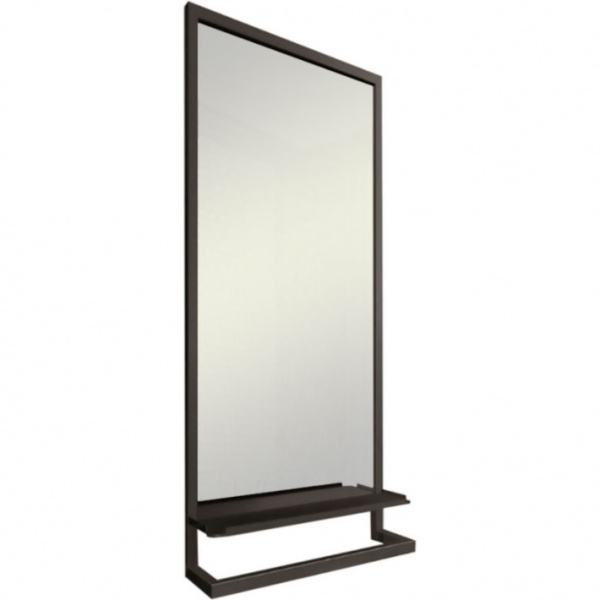 Зеркало подвесное Jorno Steal Ste.02.50/Pld/B 50 см фото