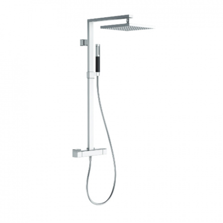 Душевая система (стойка) с термостатом Jacob Delafon Strayt E98321-CP фото