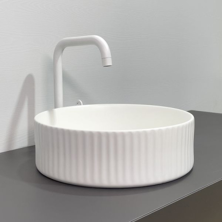 Накладная раковина Comforty 78728MW 00-00012531 36x36 белая матовая фото