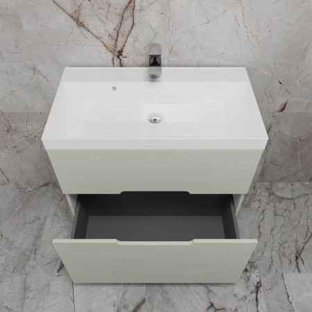 Тумба напольная Style Line Матис 80 ЛС-00002438 олива фото