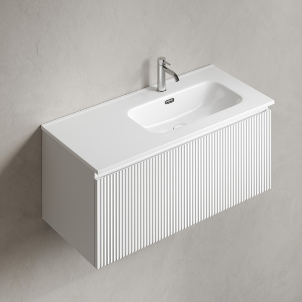 Тумба под раковину Sancos Snob R 1.0 SNR1.0100RW Bianco фото