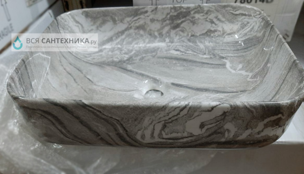 Накладная раковина CeramaLux MNC 597 50х39 фото