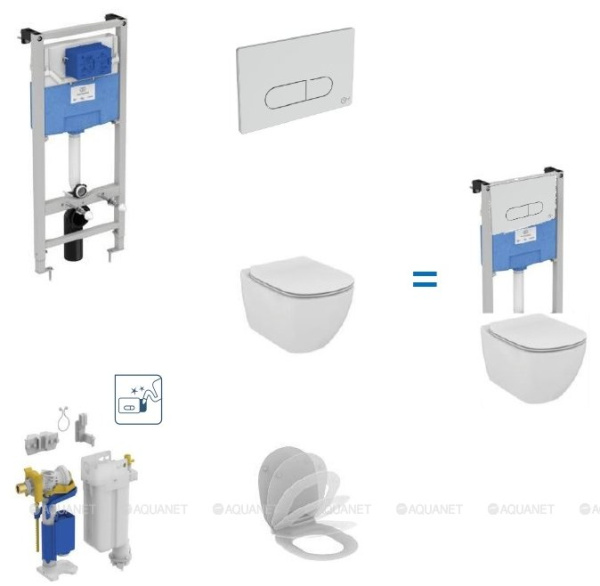 Унитаз с инсталляцией Ideal Standard Prosys Tesi R029901 фото