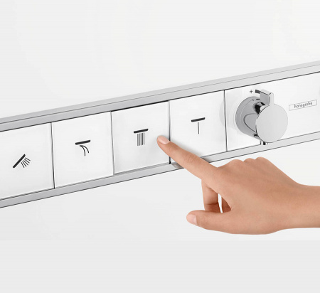 Термостатический смеситель для душа Hansgrohe RainSelect 15382000 фото