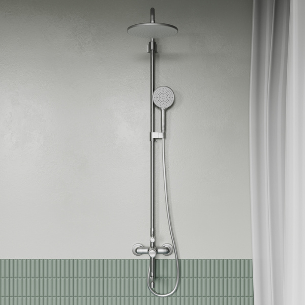 Душевая система Iddis Aiger AIGBC3Fi06 хром матовый фото