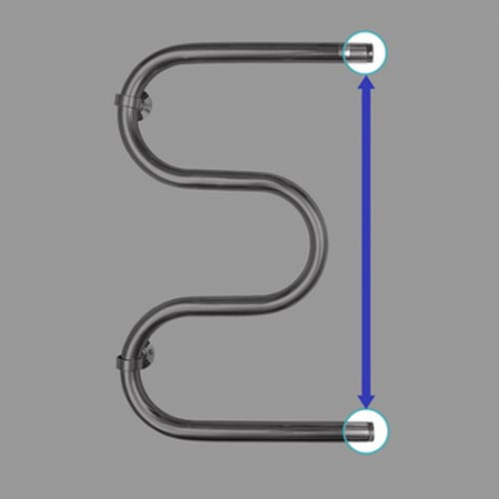 Водяной полотенцесушитель Energy Solo 50x50 EWTR0SOLO0505000000 фото