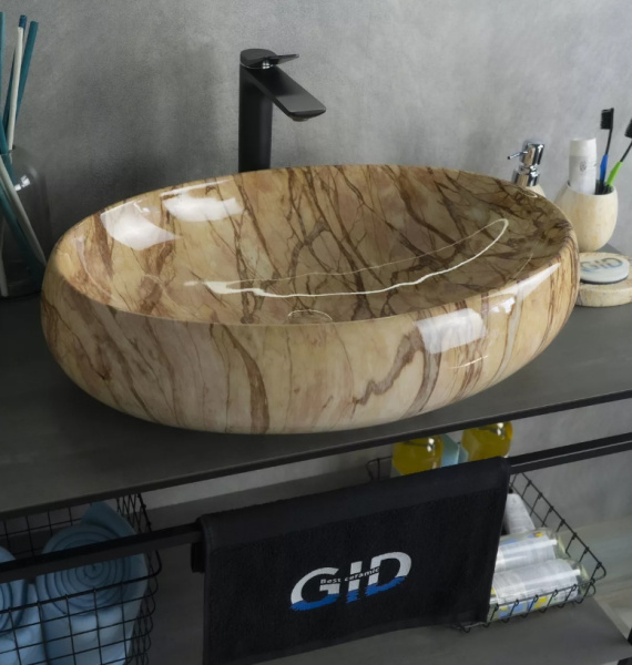 Накладная раковина GID MNC161 59х40 фото