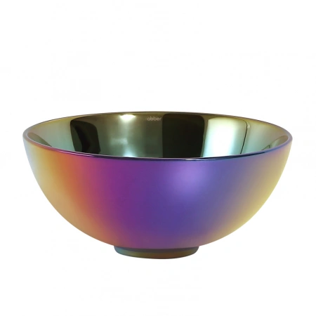 Накладная раковина Abber Bequem AC2106Regen 32x32 хамелеон фото