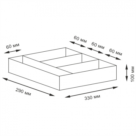 Корзина для ванной комнаты WasserKRAFT Neime WB-190-L фото