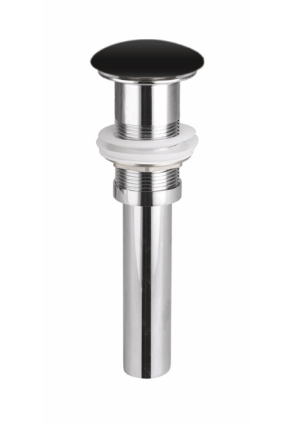 Донный клапан для раковины Ceramica Nova CN2000MB черный матовый, без перелива фото