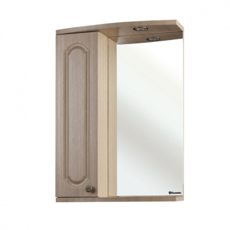 Зеркало-шкаф с подсветкой Bellezza Камелия-55 лен фото