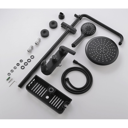 Душевая система Orans OLS-7558 Черная фото