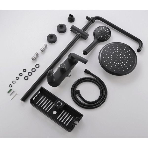 Душевая система Orans OLS-7558 Черная фото