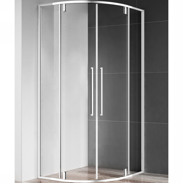 Душевой уголок AQUAme AQM7101-8 80x80 хром фото