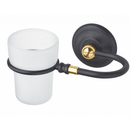 Стакан для зубных щеток Art&Max Sophia AM-2140-Nero/Do-Ant фото