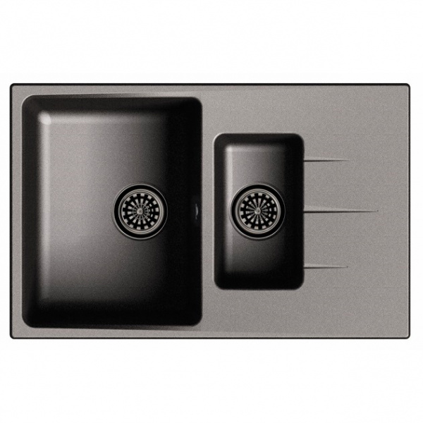 Мойка кухонная Ewigstein Gerd G- 60KF черный фото