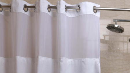 Текстильная шторка для ванны Fixsen Hotel FX-3319E фото