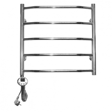 Полотенцесушитель электрический Domoterm Лаура П5 (500х500) (хром) левый фото
