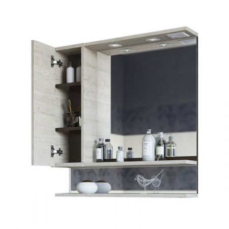 Зеркало-шкаф Sanflor Техас С0000001974 70 см L фото