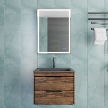 Тумба под раковину Vincea Chiara 2D VMC-2C2600CO C.Oak фото