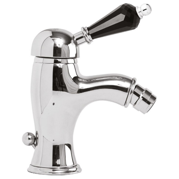 Смеситель для биде Cezares Vintage VINTAGE-BSM1-01-Sw-N хром/swarovski Nero фото