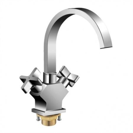 Смеситель для раковины двухвентильный Oute T76 T7601 фото