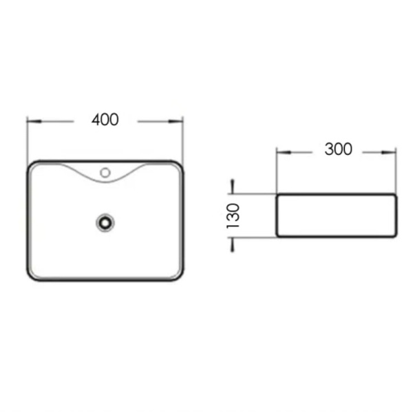 Детская накладная раковина Comforty 7291W 00-00006449 40x30 фото