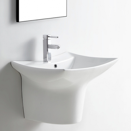 Раковина-моноблок подвесная CeramaLux N G-822 фото