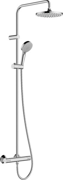Душевая система (стойка) с термостатом Hansgrohe Vernis Blend Showerpipe 200 1jet 26276000 хром фото