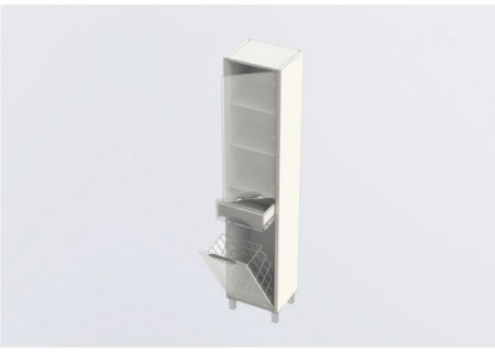 Шкаф-пенал для ванной Aquanet Гретта 40 00171901 фото