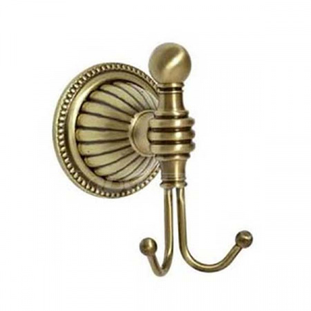 Крючок для ванной двойной Boheme Hermitage Bronze 10325 фото
