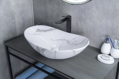 Накладная раковина GID Mnc811C 61x37 фото