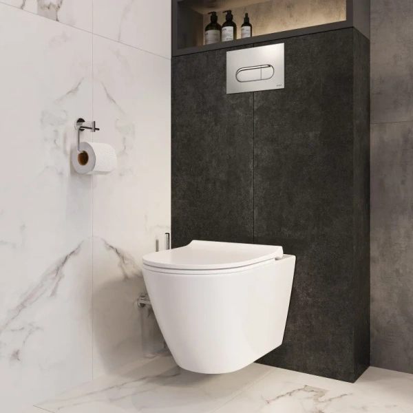 Подвесной унитаз безободковый VitrA Sanibelle 7551B003-0075 фото