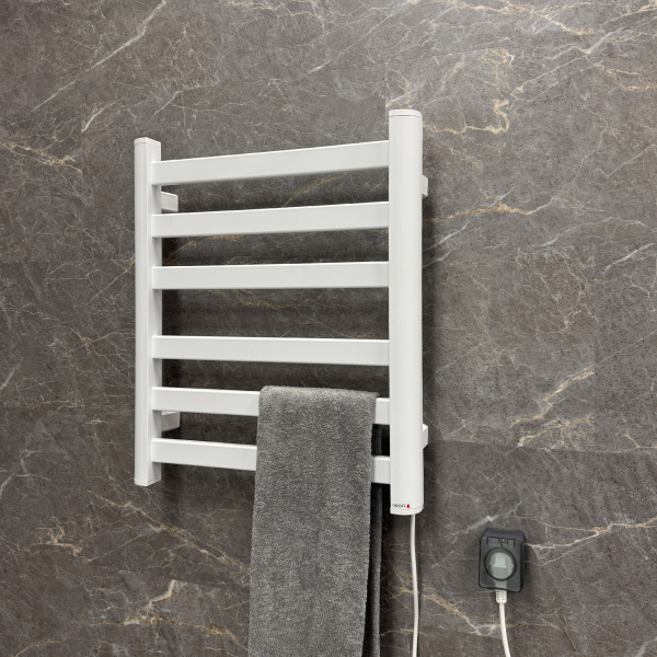 Полотенцесушитель электрический Fixsen BASIC FX-7400W белый фото