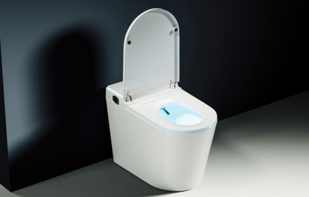 Электронный унитаз-биде Abber Bequem AC1117S фото