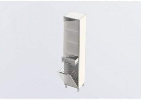 Шкаф-пенал для ванной Aquanet Гретта 40 00177010 фото