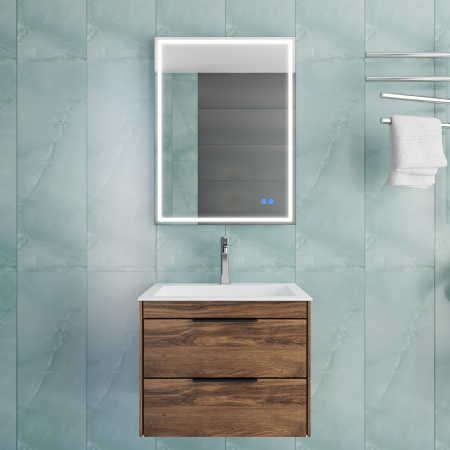 Тумба под раковину Vincea Chiara 2D VMC-2C2600CO C.Oak фото