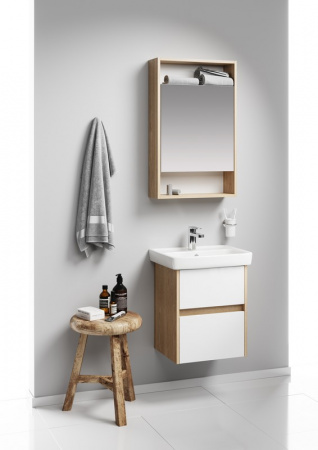 Зеркало-шкаф Aqwella Сити SIT0405DB фото